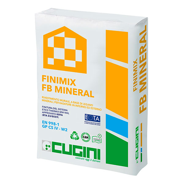 Rivestimento murale, a base di leganti minerali, per rasature
protettive in interno ed esterno<br>
<strong>FINITURA DEL SISTEMA ETICS THERMIX MW NHL CON CONFORMITÀ ETA ITC-CNR</strong>